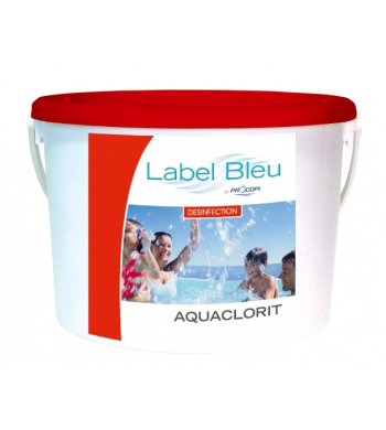 Aquaclorit en stick de 300 g existe en 5.4 kg - Label Bleu