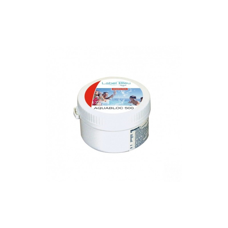 Chlore lent Aqualent 90, galet 250 Gr - 5 Kg