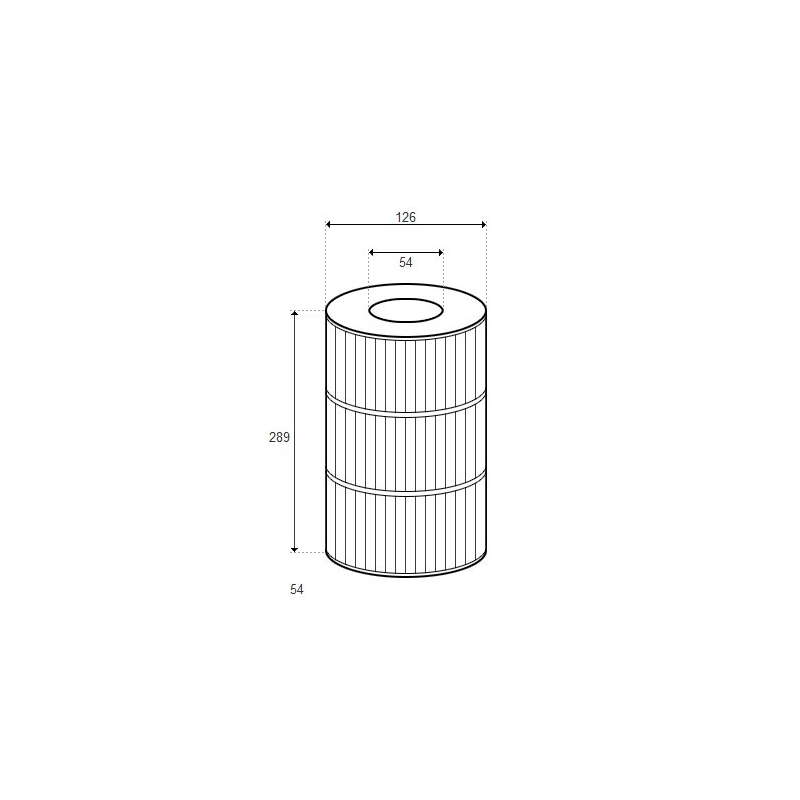 Cartouche SONFARREL 25 - 220022 - D126/H289 - PMT25 (RAINBOW)