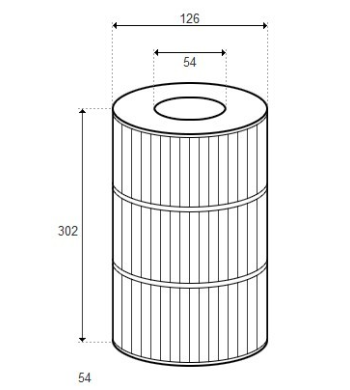 Cartouche MARTEC 32 - D126/H302 (RAINBOW) - H-RAF173422