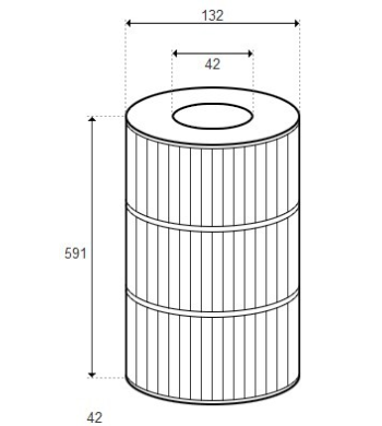 Cartouche PREMIER MAXI SWEEP - D132/H591 (RAINBOW) - H-RAF173306