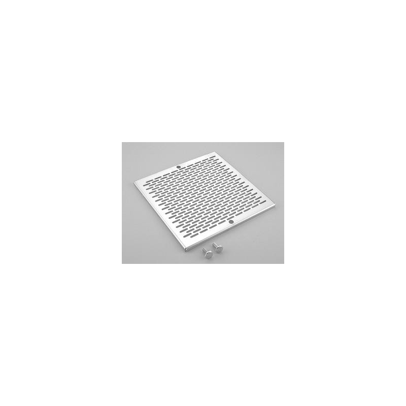 Grille (+ Vis) BDF Carrée - Inox Liner/Béton 410 X 410 (ASTRALPOOL) 