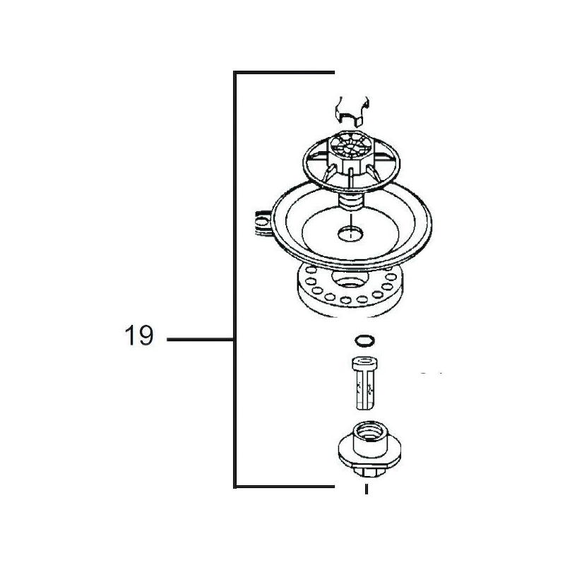 Kit membrane PEB - RAIN BIRD