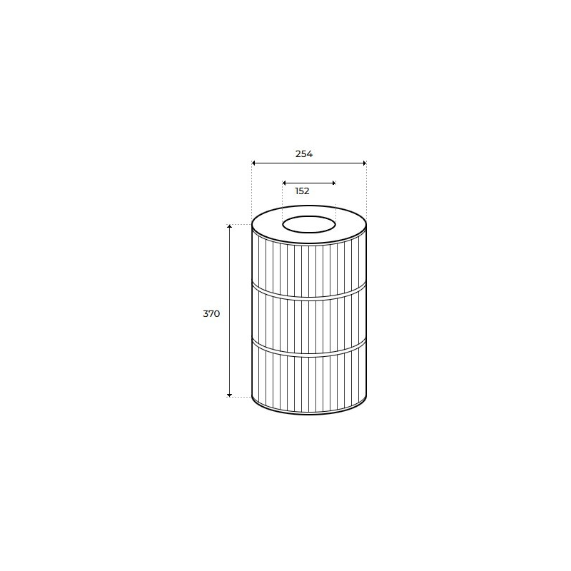 Cartouche Jacuzzi Brothers Sherlock 80 - Remplace PJ80-4 - PLEATCO