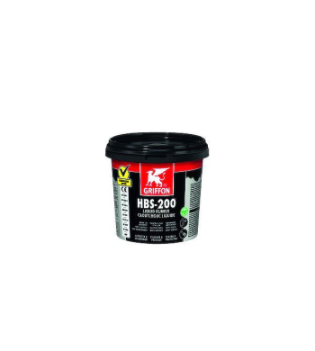 Enduit d'étanchéité HBS-200 CAOUTCHOUC LIQUIDE - 1 L - noir