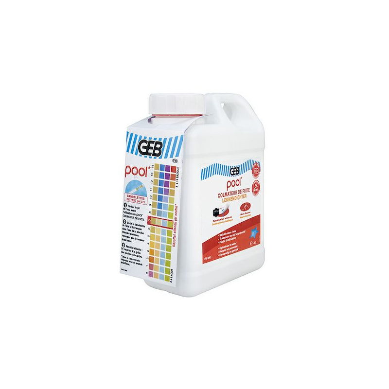 Colmateur de fuite pour piscine - 1 L  GEB