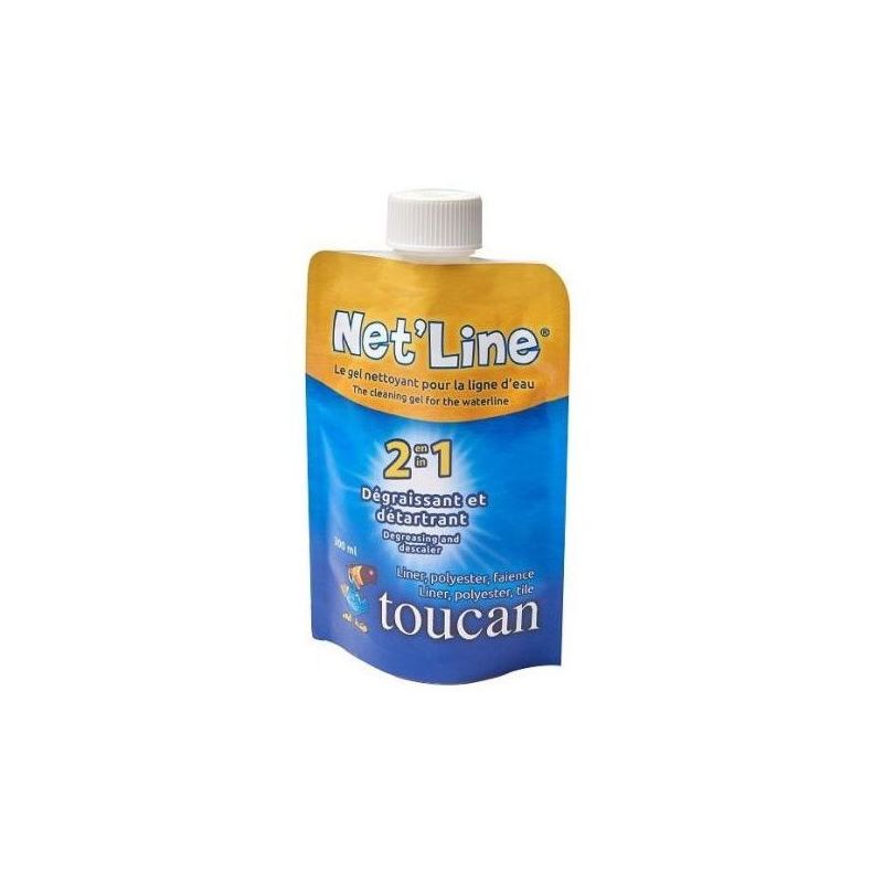 Gel nettoyant ligne d'eau 300 ml  - Toucan Productions