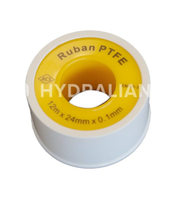 Ruban PTFE PRO Jaune 0,1mm x 25mm x 12m  - First